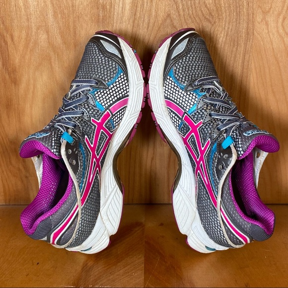 Asics Landreth 7 Running Shoes Grey TSS1014 - Picture 6 of 9